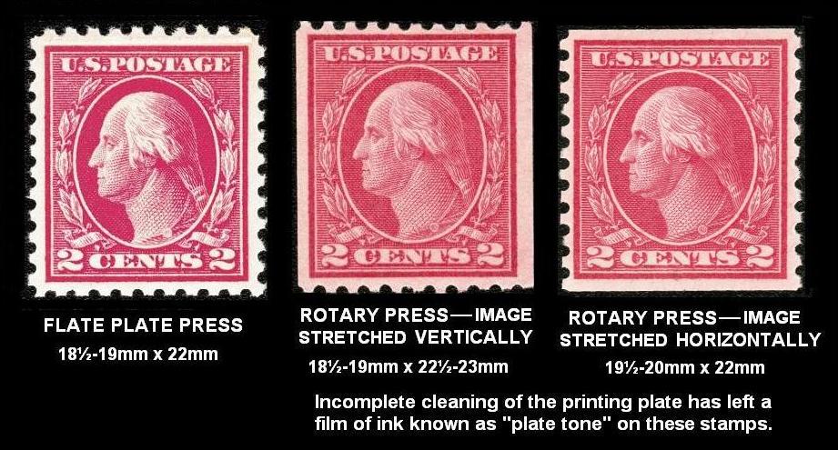 Identifier for US Washington/Franklin Stamps of 1908-1922